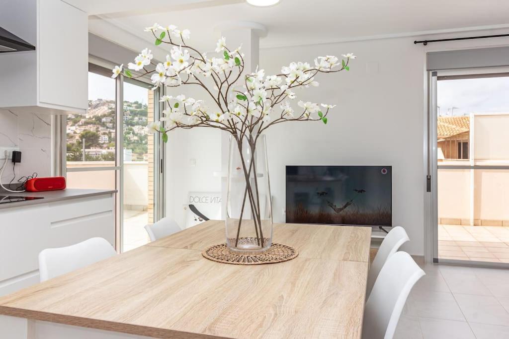 Apartamento Atico Con Terraza Y Piscina Peñíscola Exterior foto